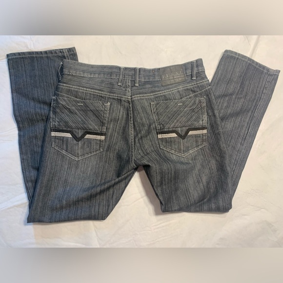fusai Other - Mens F.U.S.A.I. 36x32  Vintage Y2k Grunge Skater Embroidered Pocket‎ Blue Jeans